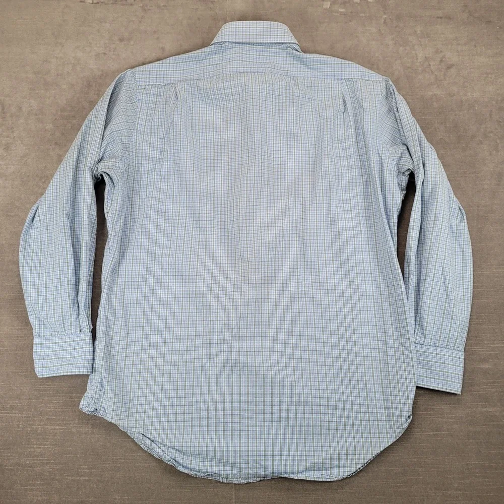 Polo Ralph Lauren Y2K‎ Vintage Plaid Button Down Long Sleeve Mens 15.5 32/33
